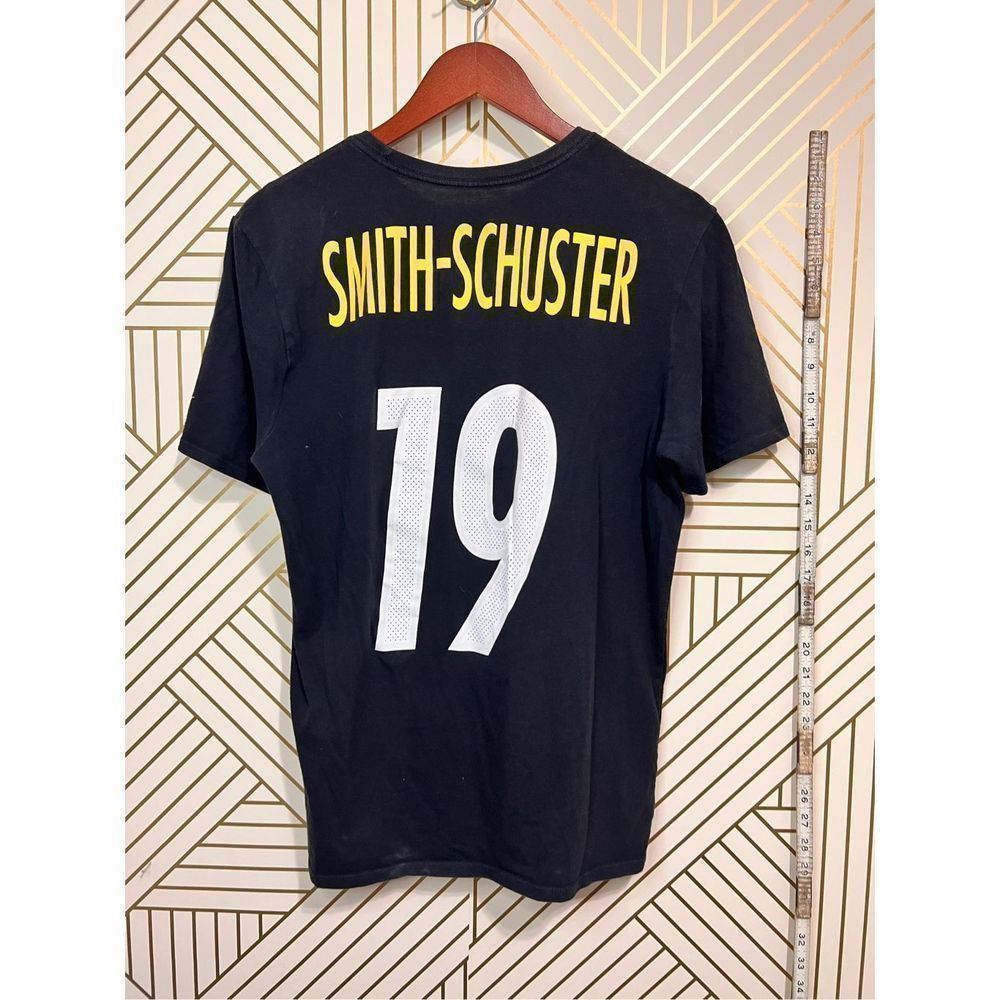 Nike Men's Pittsburg Steelers Juju Smith-Schuster #19 Black T-Shirt Size Large
